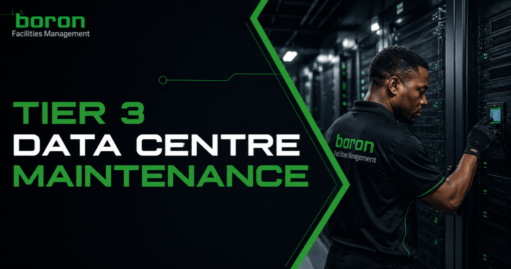 Boron Facilities Management | Tier 3 Data Centre Maintenance Protecting 99.982% Uptime